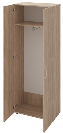 Шафа для одягу с висувною штангою для кабінету керівника БРІК